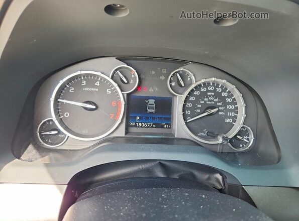 5TFEW5F19GX205660 2016 TOYOTA TUNDRA Gray Widok zestawu wskaźników