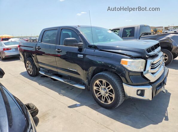 5TFEW5F1XGX198556 2016 TOYOTA TUNDRA Черный Передняя правая четверть