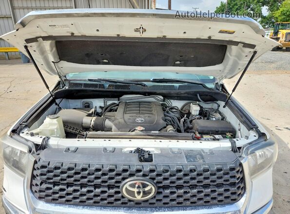 5TFEY5F10MX289633 2021 TOYOTA TUNDRA White Widok wnętrza z tyłu
