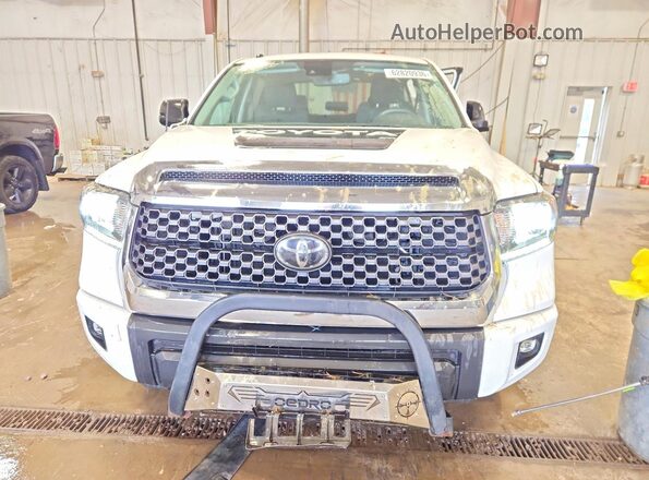 5TFEY5F11KX253317 2019 TOYOTA TUNDRA Белый Вид спереди