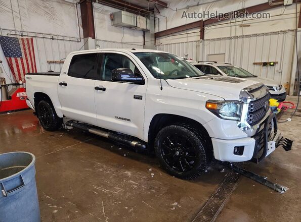 5TFEY5F11KX253317 2019 TOYOTA TUNDRA Белый Передняя правая четверть