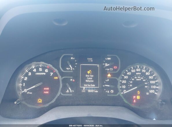 5TFEY5F12JX231261 2018 TOYOTA TUNDRA Silver Widok tylnych siedzeń
