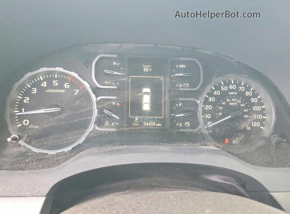 5TFEY5F12MX280786 2021 TOYOTA TUNDRA Серый Вид щитка приборов