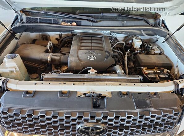 5TFEY5F13MX288041 2021 TOYOTA TUNDRA Белый Вид задней части салона