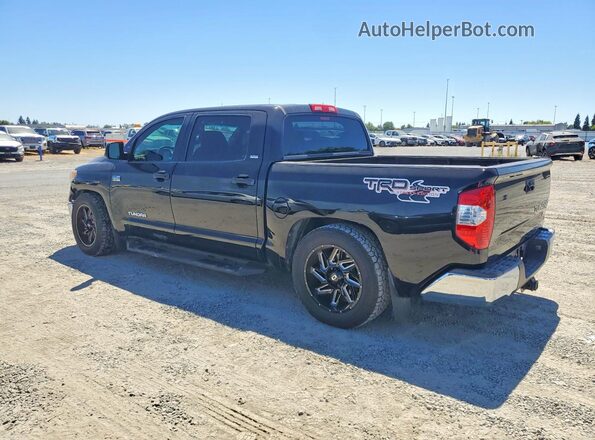 5TFEY5F14HX226296 2017 TOYOTA TUNDRA Black Rear left