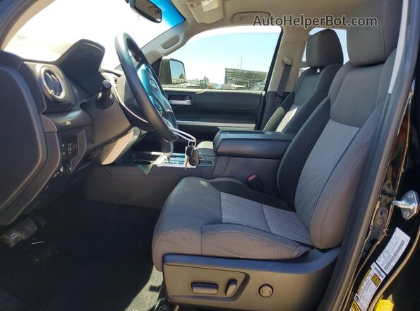 5TFEY5F14HX226296 2017 TOYOTA TUNDRA Black Front interior view