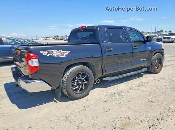 5TFEY5F14HX226296 2017 TOYOTA TUNDRA Black Rear right