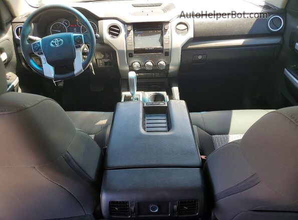 5TFEY5F14HX226296 2017 TOYOTA TUNDRA Black Dashboard view