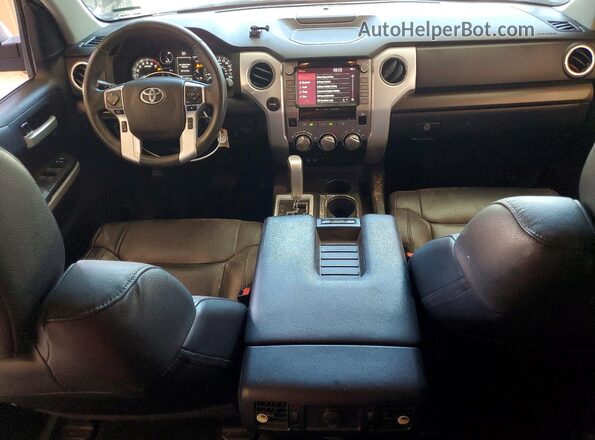 5TFEY5F14MX294768 2021 TOYOTA TUNDRA Серый Вид панели приборов