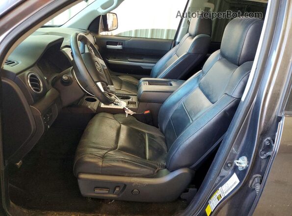 5TFEY5F14MX294768 2021 TOYOTA TUNDRA Серый Вид салона спереди