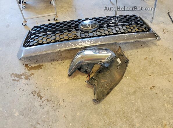 5TFEY5F14MX294768 2021 TOYOTA TUNDRA Серый Вид подкапотного пространства