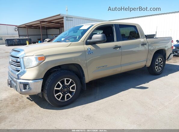 5TFEY5F18HX226009 2017 TOYOTA TUNDRA Tan Передня ліва чверть