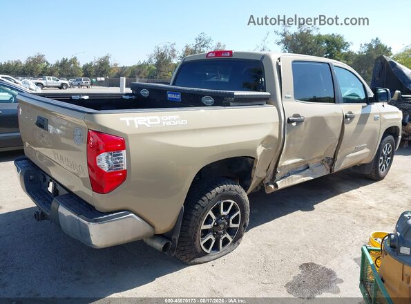 5TFEY5F18HX226009 2017 TOYOTA TUNDRA Tan Задня права чверть