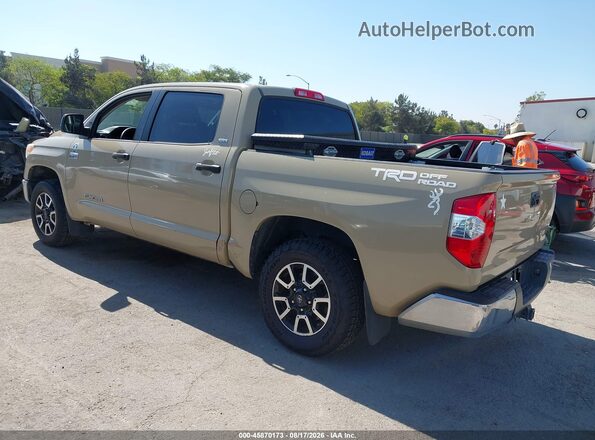 5TFEY5F18HX226009 2017 TOYOTA TUNDRA Tan Задня ліва чверть