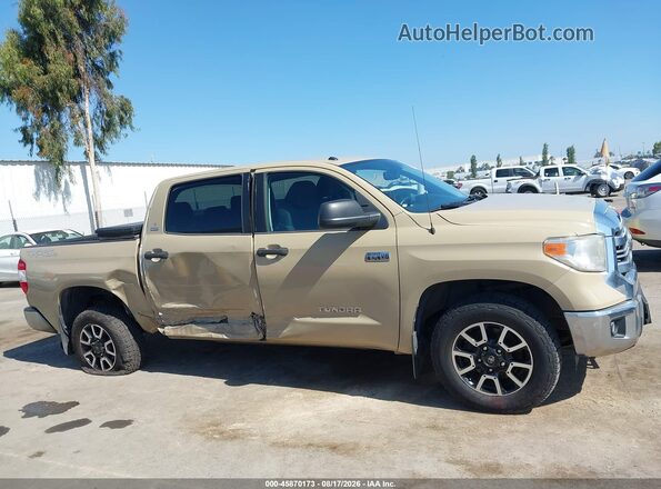 5TFEY5F18HX226009 2017 TOYOTA TUNDRA Tan Вид задньої частини салону