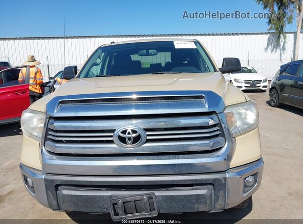 5TFEY5F18HX226009 2017 TOYOTA TUNDRA Tan Вид щитка приладів