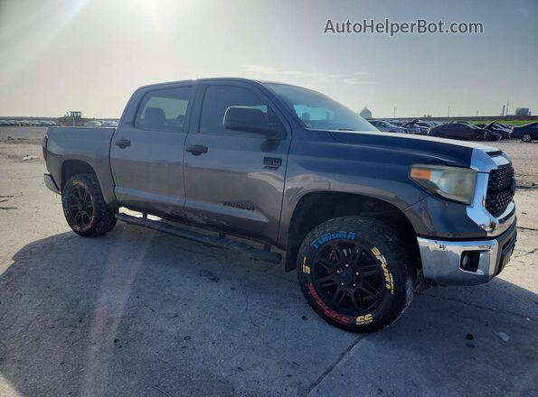 5TFEY5F19LX259755 2020 TOYOTA TUNDRA Серый Передняя правая четверть