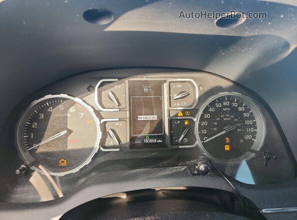 5TFEY5F19LX259755 2020 TOYOTA TUNDRA Серый Вид щитка приборов