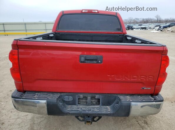 5TFEY5F1XKX253493 2019 TOYOTA TUNDRA Red Vista trasera