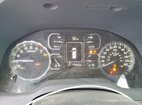 5TFEY5F1XKX253493 2019 TOYOTA TUNDRA Red Vista del cuadro de instrumentos