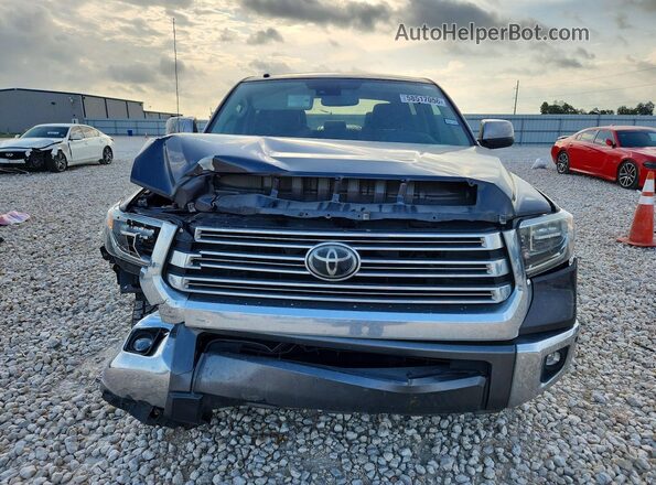 5TFGY5F11KX249129 2019 TOYOTA TUNDRA Gray Դիմացի տեսք