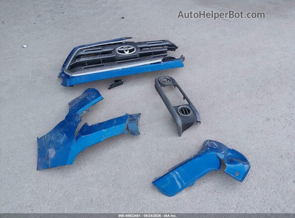 5TFGZ5AN4GX018255 2016 TOYOTA TACOMA Blue Vista del cuadro de instrumentos