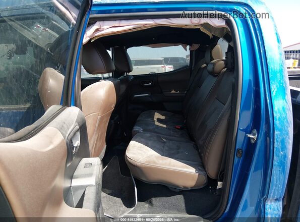 5TFGZ5AN4GX018255 2016 TOYOTA TACOMA Blue Vista de la etiqueta del VIN