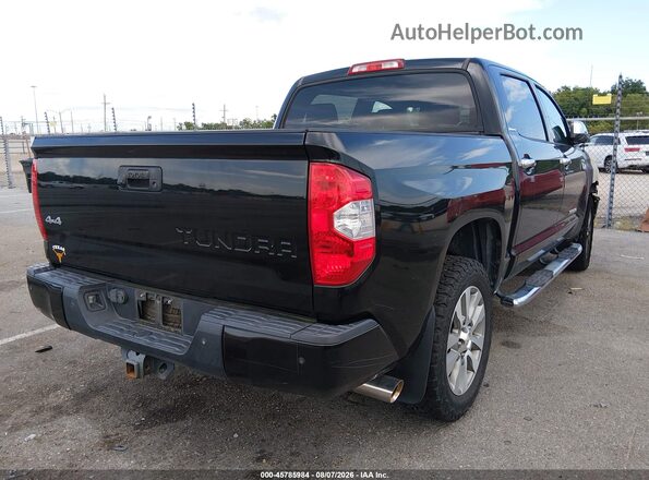 5TFHW5F14HX592651 2017 TOYOTA TUNDRA Черный Задняя правая четверть