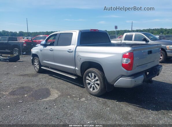 5TFHY5F10HX593208 2017 TOYOTA TUNDRA Серебряный Задняя левая четверть