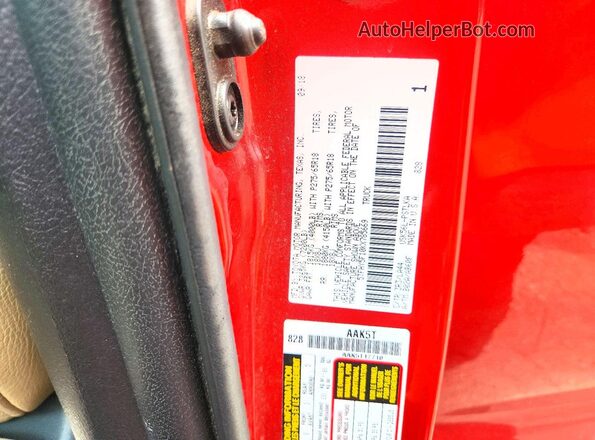 5TFHY5F10KX785669 2019 TOYOTA TUNDRA Red ძრავის განყოფილების ხედი