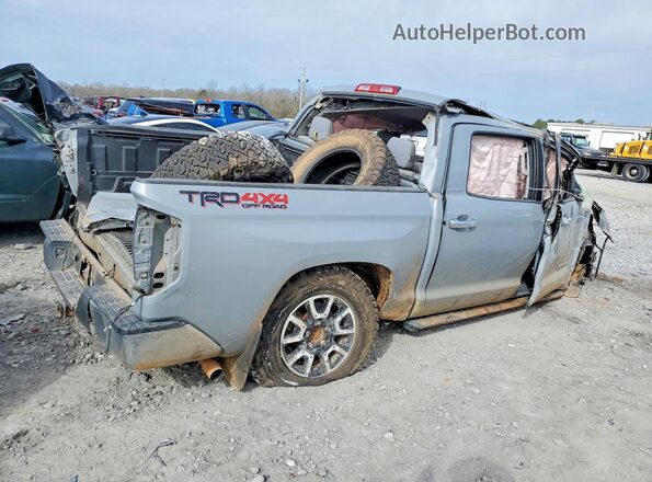 5TFHY5F10KX820422 2019 TOYOTA TUNDRA Серый Задняя правая четверть