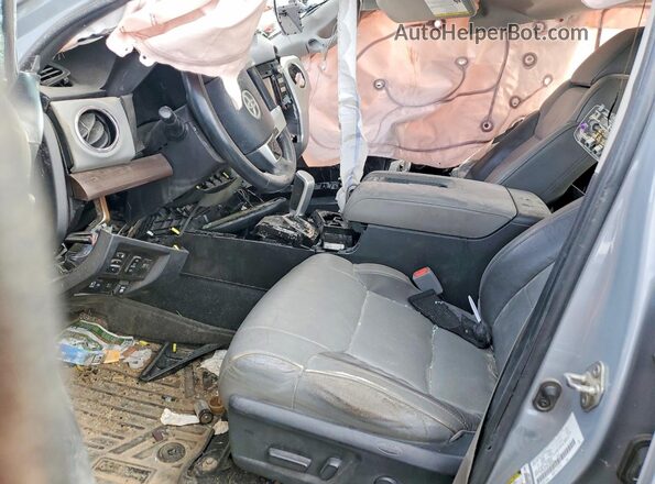 5TFHY5F10KX820422 2019 TOYOTA TUNDRA Серый Вид салона спереди
