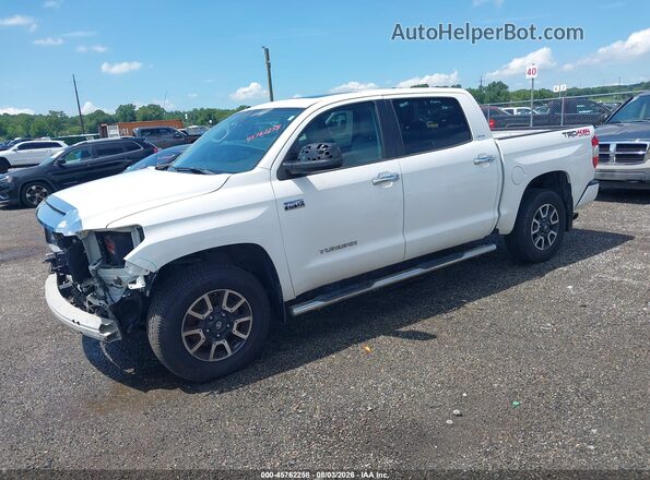 5TFHY5F13HX625245 2017 TOYOTA TUNDRA White Vista tres cuartos delantera izquierda