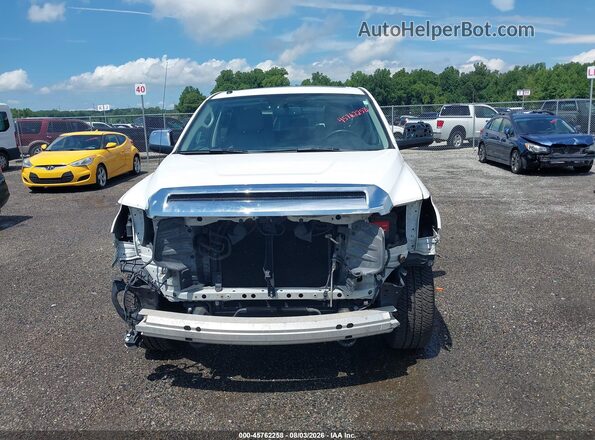 5TFHY5F13HX625245 2017 TOYOTA TUNDRA White Vista del cuadro de instrumentos