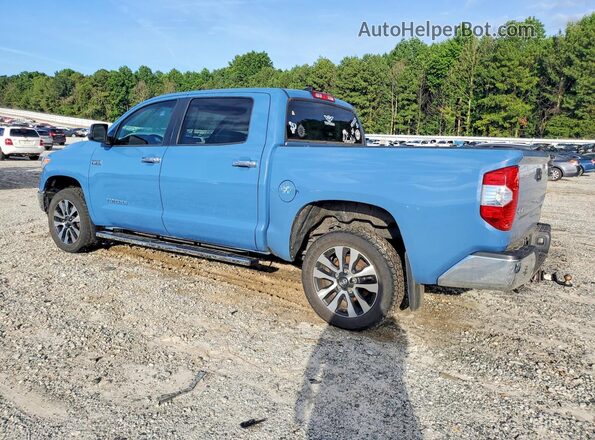 5TFHY5F14LX944064 2020 TOYOTA TUNDRA Blue Задня ліва чверть
