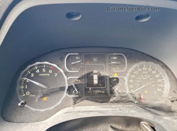 5TFHY5F14LX944064 2020 TOYOTA TUNDRA Blue Вид щитка приладів