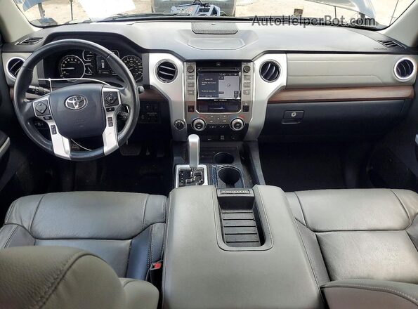 5TFHY5F15KX788955 2019 TOYOTA TUNDRA Black Вид панелі приладів