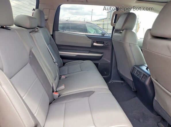 5TFHY5F15KX788955 2019 TOYOTA TUNDRA Black Вид задніх сидінь