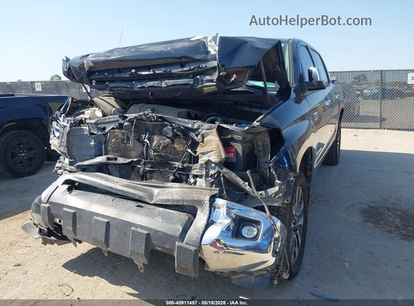 5TFHY5F15KX845882 2019 TOYOTA TUNDRA Black წინა მარცხენა ხედი სამი მეოთხედიდან