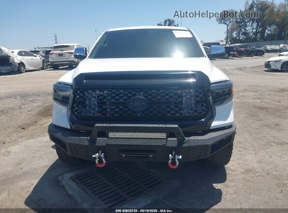 5TFHY5F15MX994666 2021 TOYOTA TUNDRA White Вид щитка приладів