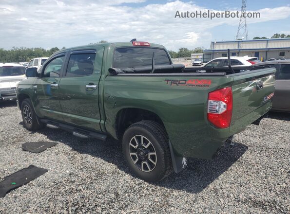 5TFHY5F19MX033844 2021 TOYOTA TUNDRA Green Հետևի ձախ