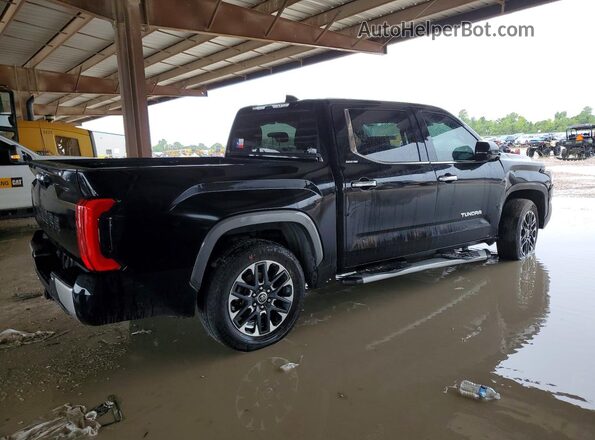 5TFJA5AB7NX019352 2022 TOYOTA TUNDRA Черный Задняя правая четверть