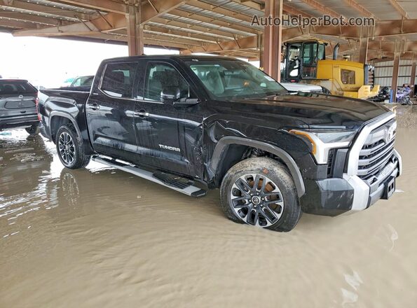 5TFJA5AB7NX019352 2022 TOYOTA TUNDRA Черный Передняя правая четверть