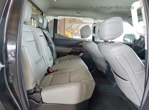 5TFJA5AB7NX019352 2022 TOYOTA TUNDRA Черный Вид задних сидений