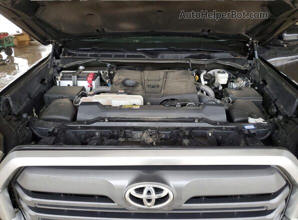 5TFJA5AB7NX019352 2022 TOYOTA TUNDRA Черный Вид задней части салона