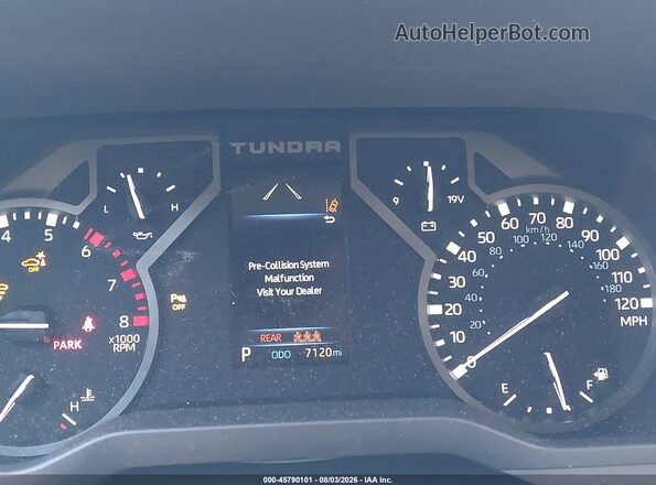 5TFJA5DAXNX047777 2022 TOYOTA TUNDRA Gray 