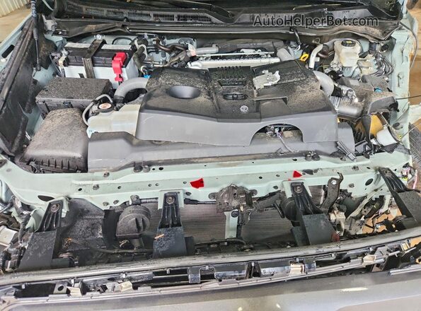 5TFJA5DB2RX207200 2024 TOYOTA TUNDRA Gray Widok wnętrza z tyłu
