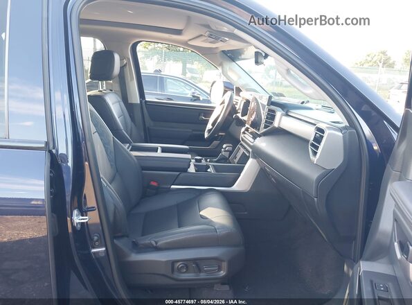 5TFJA5DB2RX207696 2024 TOYOTA TUNDRA Dark Blue Вид салона спереди