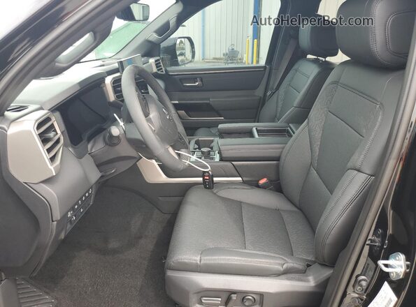 5TFJA5DB2SX316794 2025 TOYOTA TUNDRA Black წინა სალონის ხედი