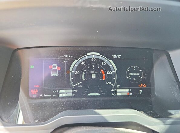 5TFJA5DB2SX324748 2025 TOYOTA TUNDRA Black Instrument cluster view